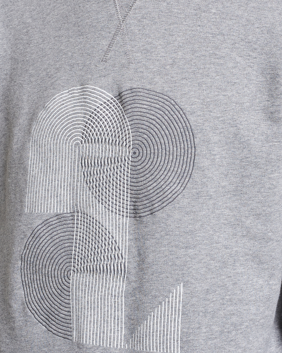 Homme | Pulls Et Tricots | Sunspel | Craig Ward Colab Loopback Sweatshirt Grey Melange
