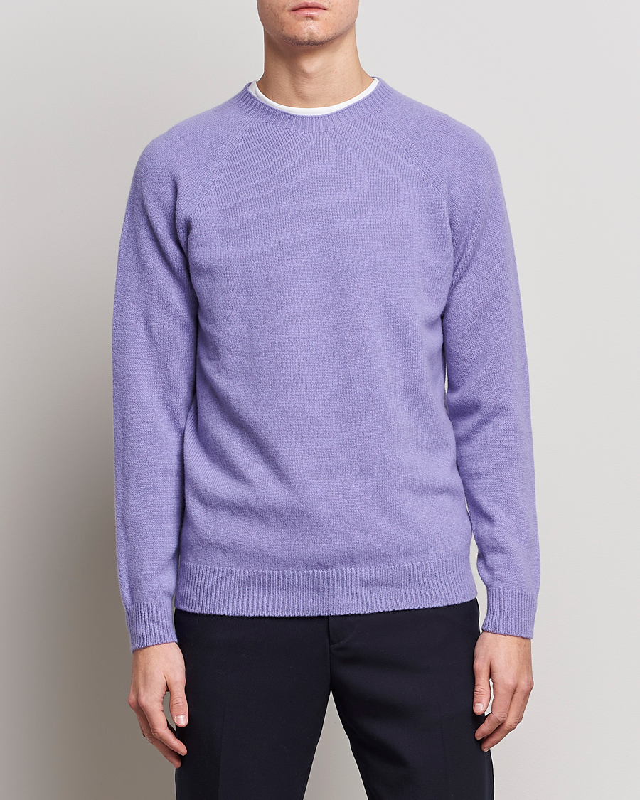 Homme | Pulls Et Tricots | Sunspel | Lambswool Crewneck Heather