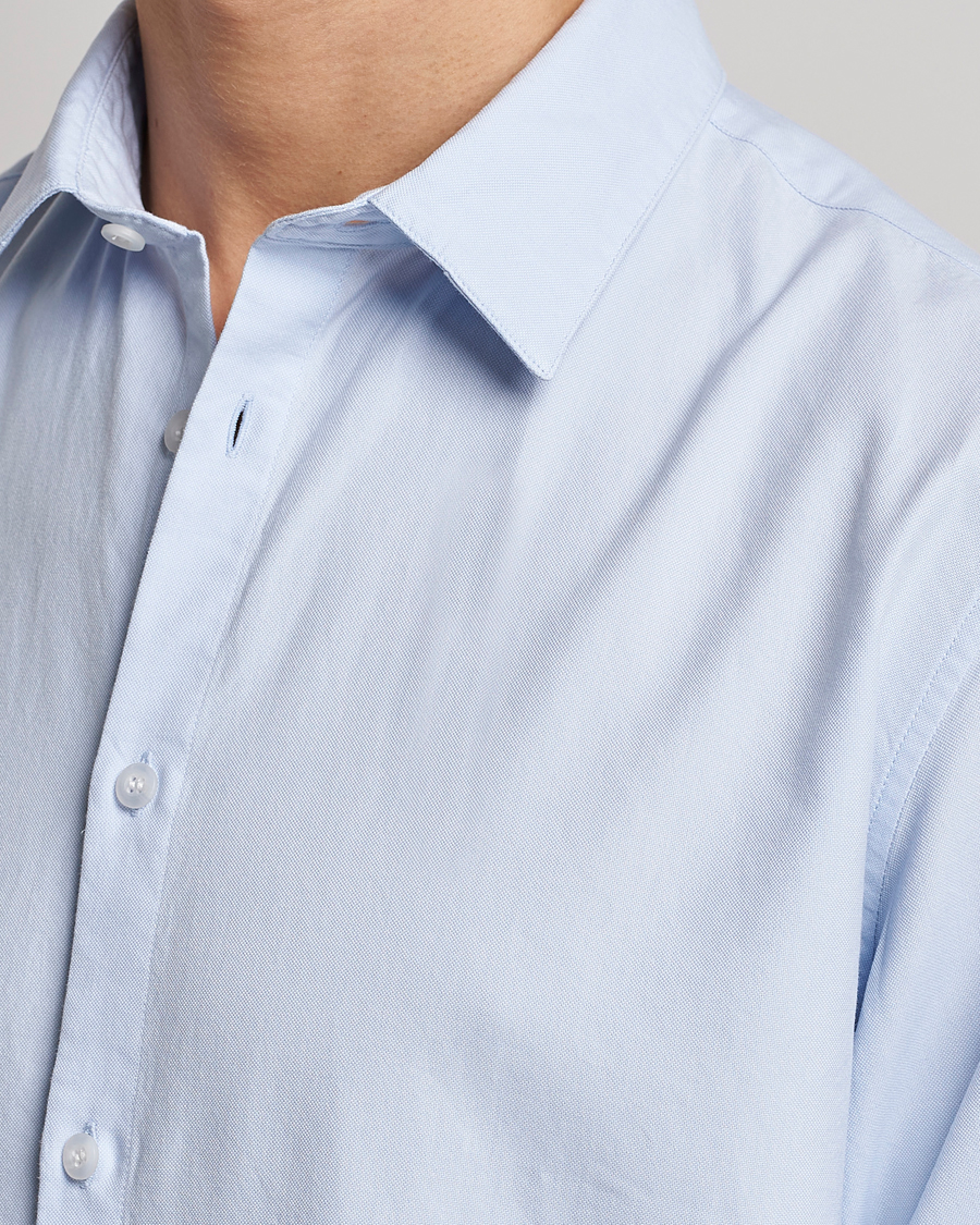 Homme | Chemises | Sunspel | Casual Oxford Shirt Light Blue