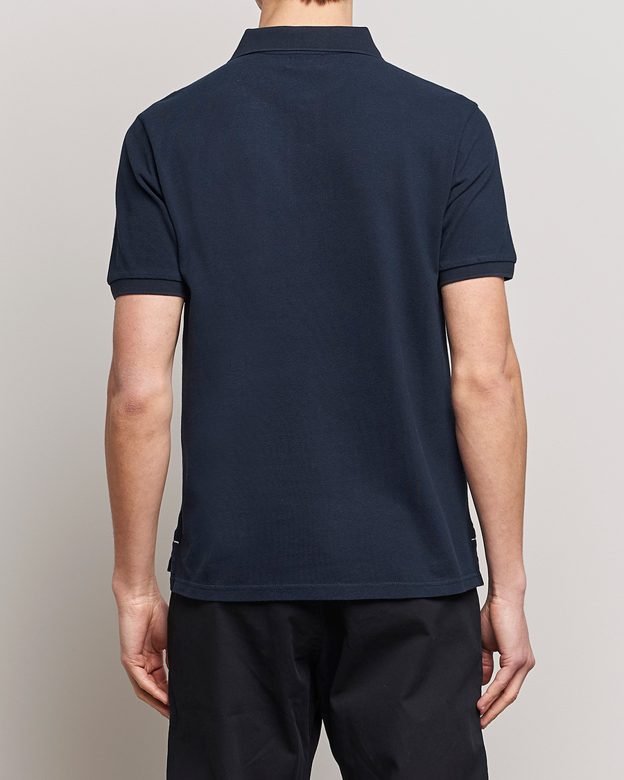 Homme | Polos | Woolrich | Classic American Polo Melton Blue