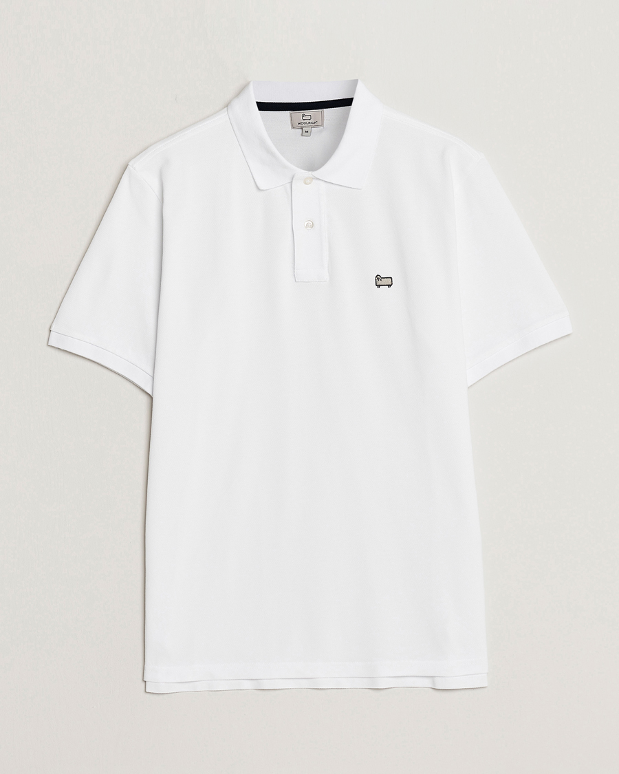 Homme | Polos | Woolrich | Classic American Polo Bright White