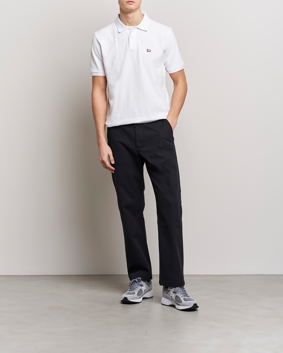 Homme | Polos | Woolrich | Classic American Polo Bright White
