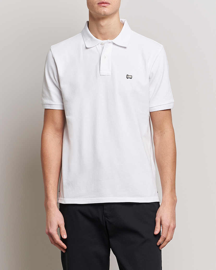 Homme | Polos | Woolrich | Classic American Polo Bright White
