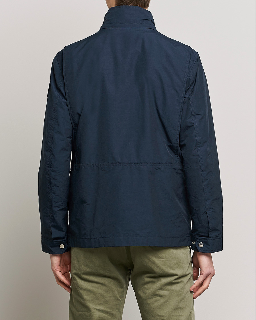 Homme | Manteaux Et Vestes | Woolrich | Cruiser Eco Field Jacket Melton Blue