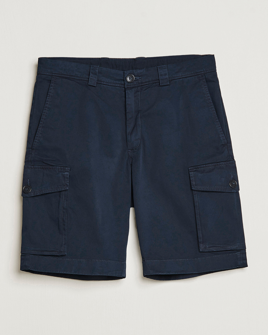 Homme | Shorts | Woolrich | Classic Cargo Shorts Melton Blue