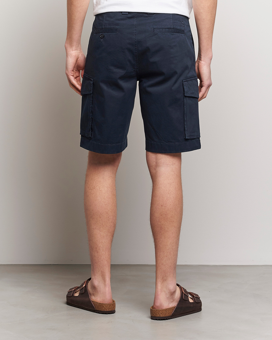 Homme | Shorts | Woolrich | Classic Cargo Shorts Melton Blue