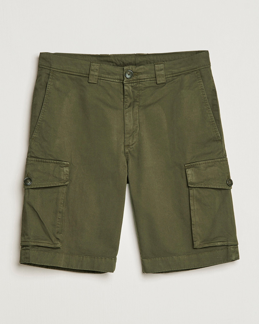 Homme | Shorts | Woolrich | Classic Cargo Shorts Dark Green