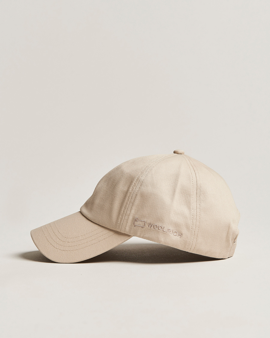 Homme | Woolrich Logo Baseball Cap Beach Sand | Woolrich | Logo Baseball Cap Beach Sand
