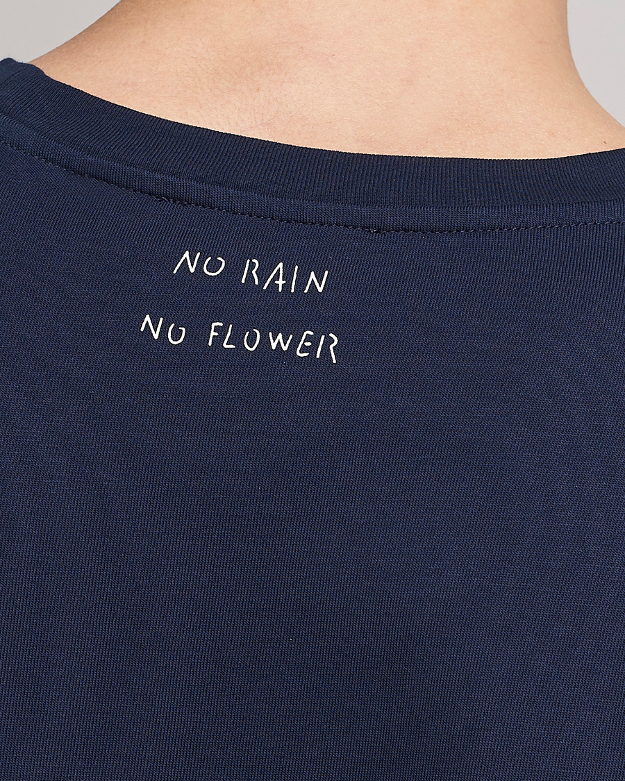Homme | T-shirts | Lardini | Fiore Tasca Printet Logo T-Shirt Navy