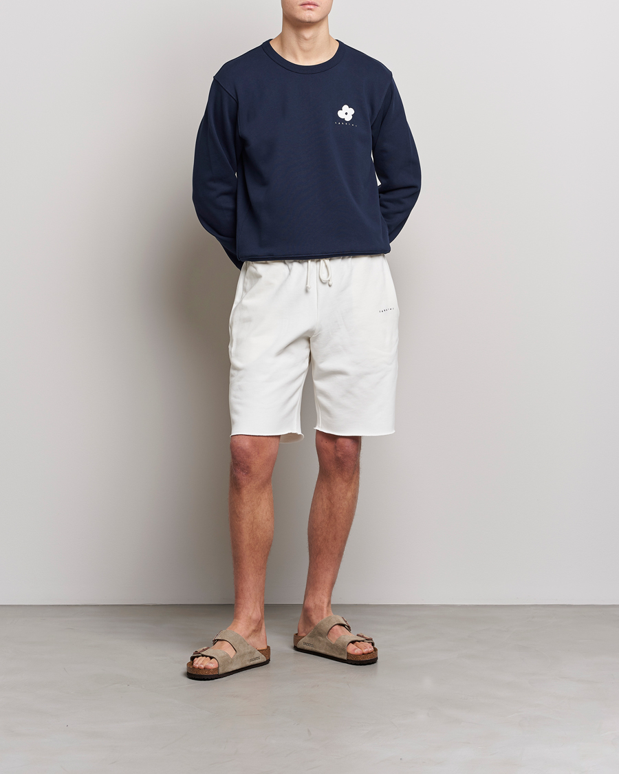Homme | Pulls Et Tricots | Lardini | Cotton Embroidery Logo Sweatshirt Navy