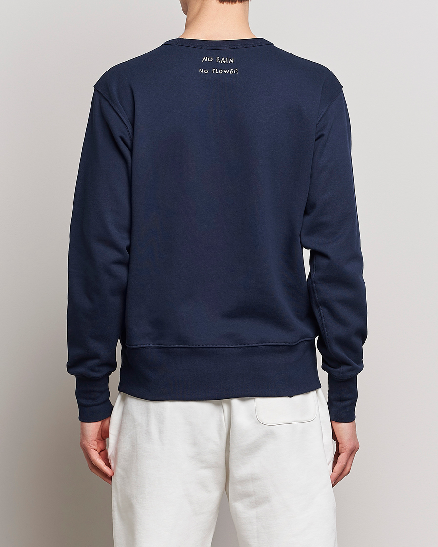 Homme | Pulls Et Tricots | Lardini | Cotton Embroidery Logo Sweatshirt Navy