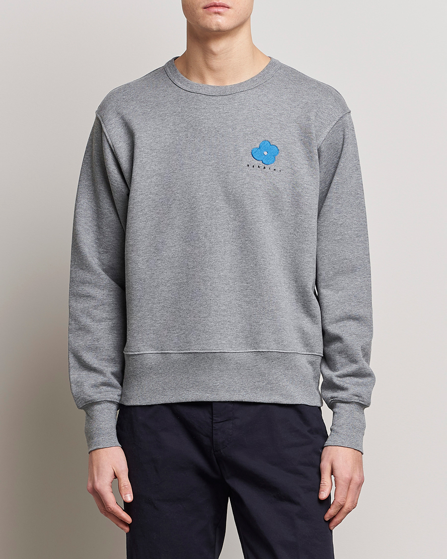 Homme | Pulls Et Tricots | Lardini | Cotton Embroidery Logo Sweatshirt Grey