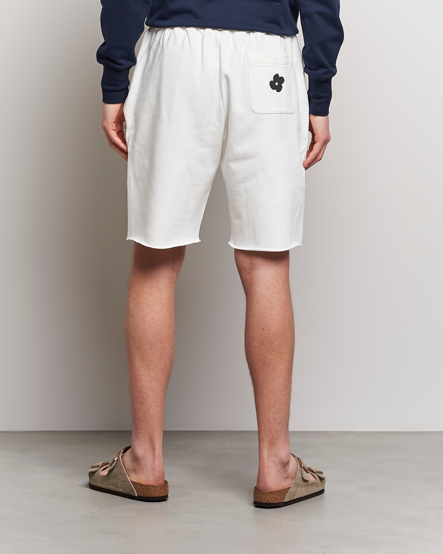 Homme | Shorts | Lardini | Cotton Embroidery Shorts White