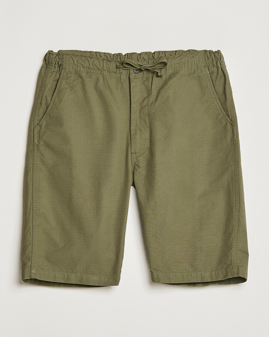 Homme | Shorts | orSlow | New Yorker Shorts Army Green