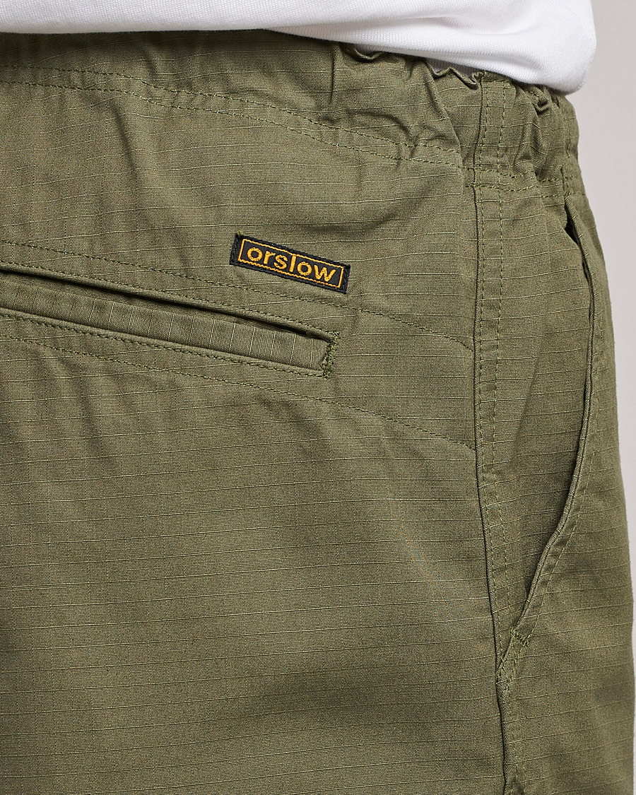 Homme | Shorts | orSlow | New Yorker Shorts Army Green