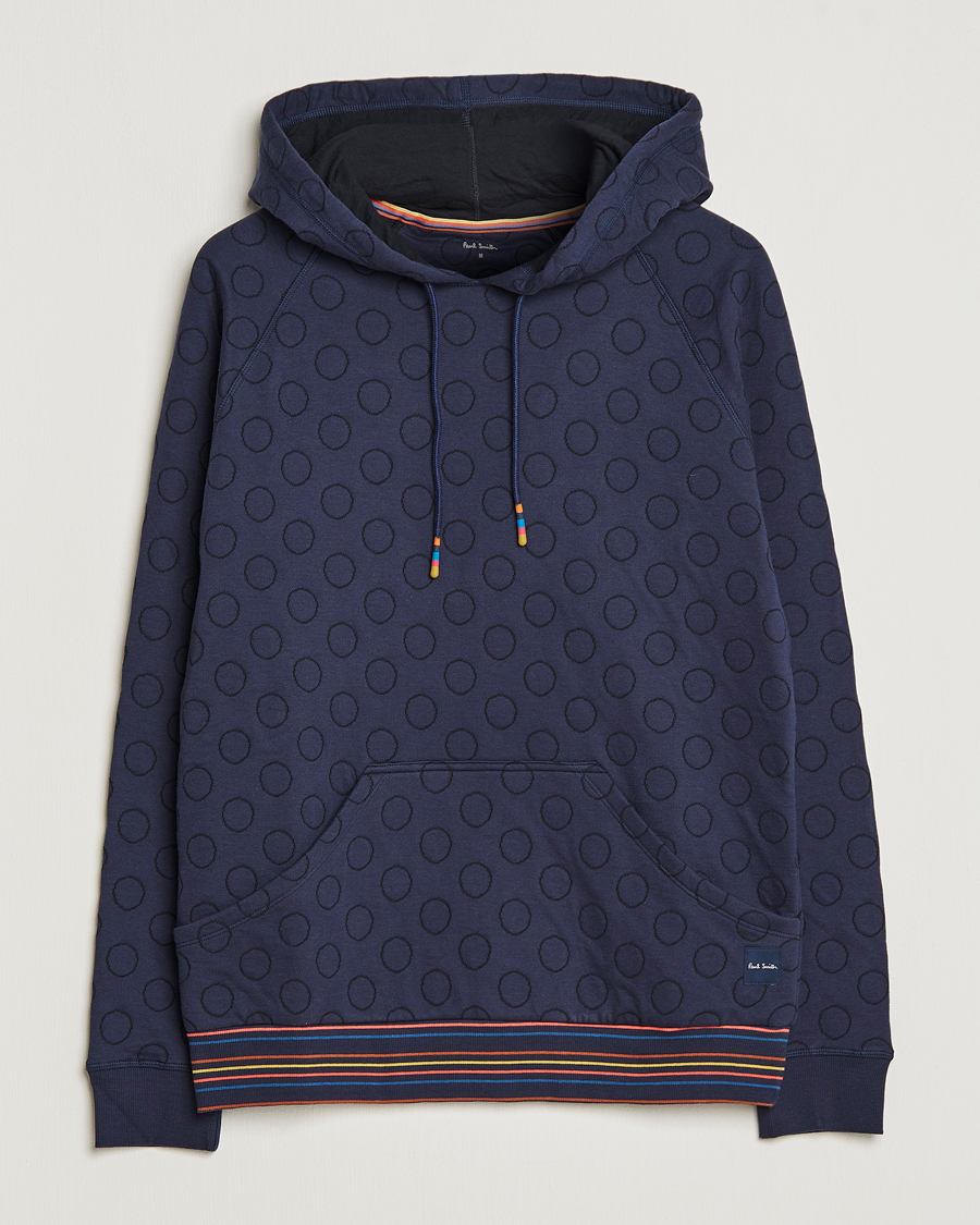 Homme | Pulls Et Tricots | Paul Smith | Jacquard Hoodie Navy