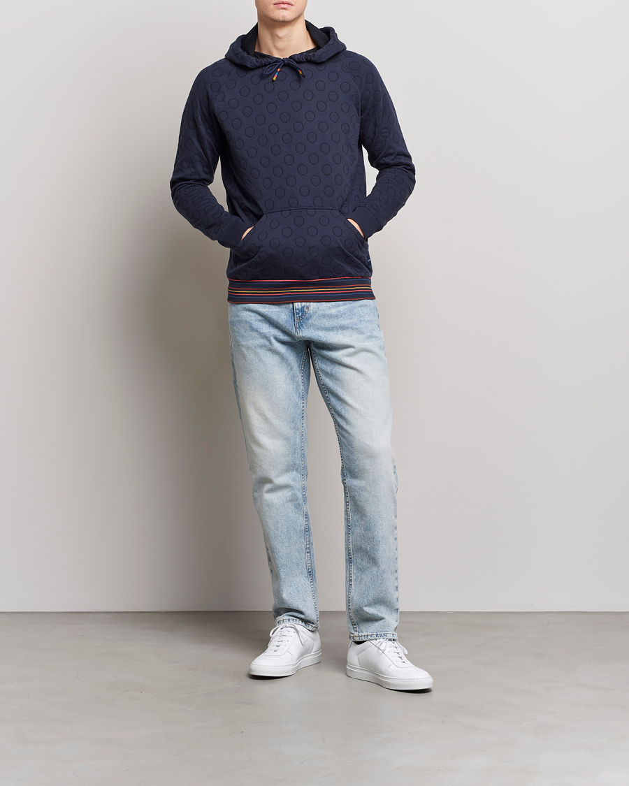 Homme | Pulls Et Tricots | Paul Smith | Jacquard Hoodie Navy