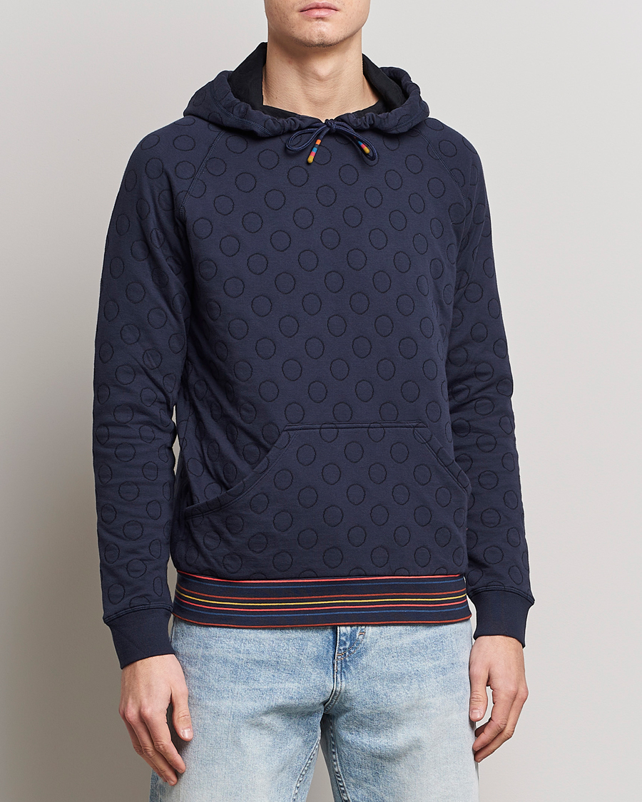 Homme | Pulls Et Tricots | Paul Smith | Jacquard Hoodie Navy