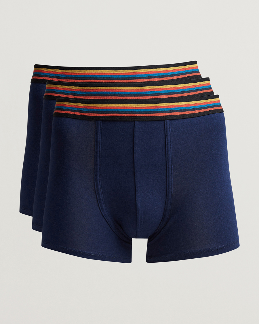 Homme | Sous-Vêtements Et Chaussettes | Paul Smith | 3-Pack Trunk Navy