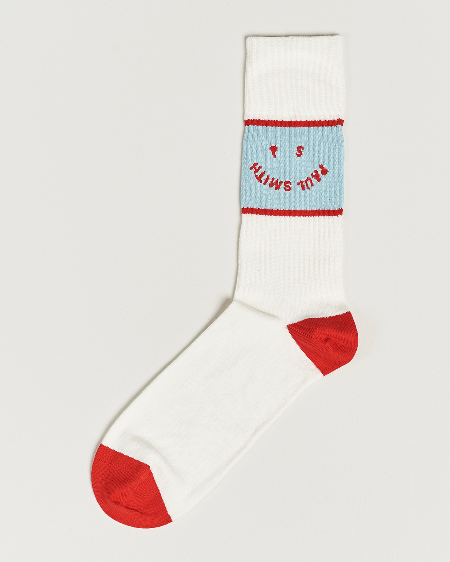 Homme | Sous-Vêtements Et Chaussettes | Paul Smith | PS Face Sock Off White