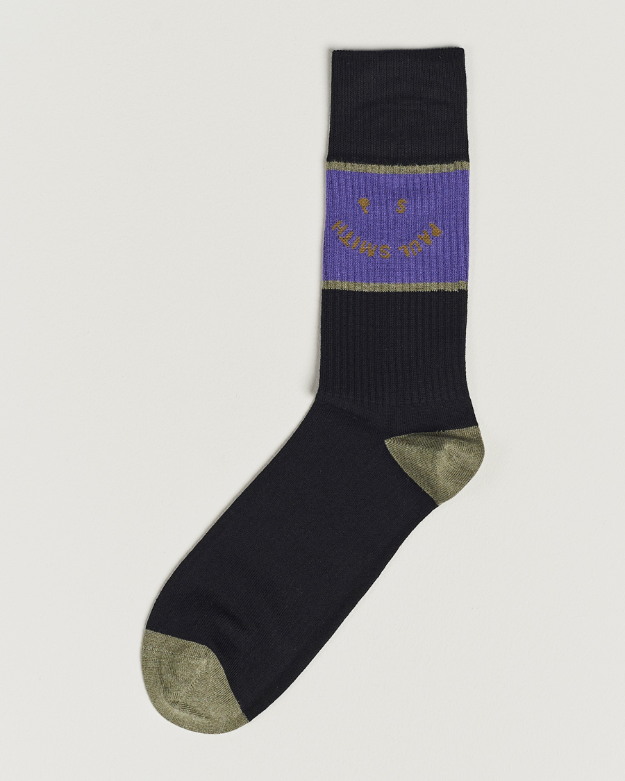 Homme | Sous-Vêtements Et Chaussettes | Paul Smith | PS Face Sock Black