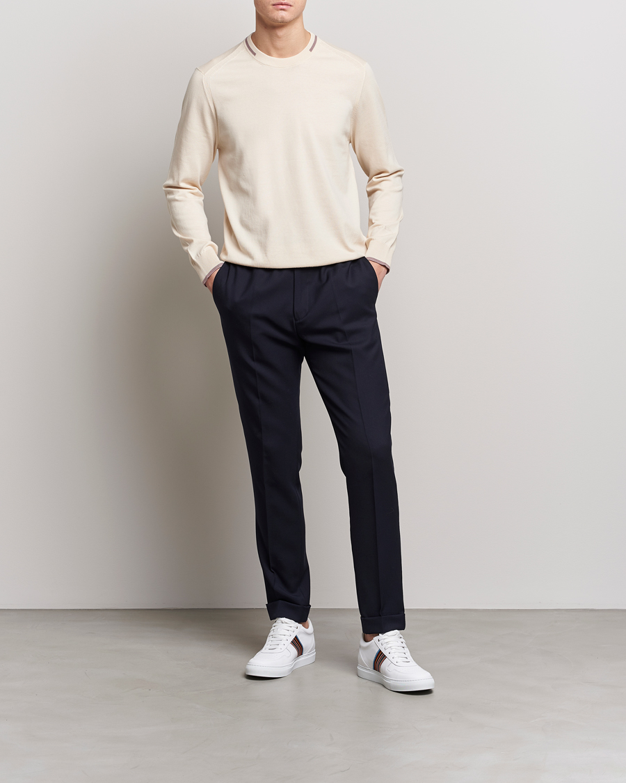 Homme | Pulls Et Tricots | Paul Smith | Organic Cotton Knitted Sweater Off White
