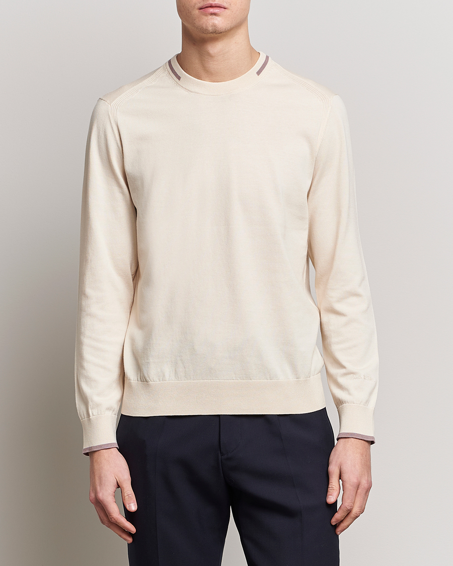 Homme | Pulls Et Tricots | Paul Smith | Organic Cotton Knitted Sweater Off White