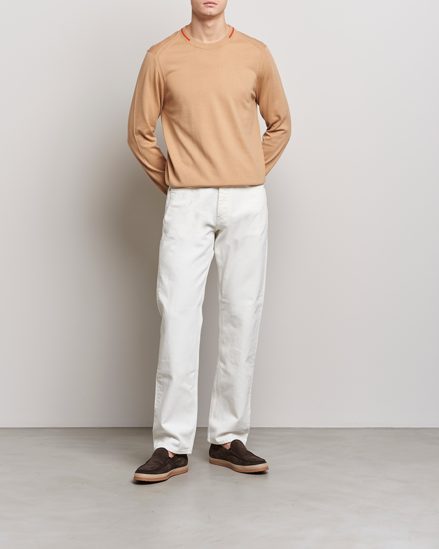 Homme | Pulls Et Tricots | Paul Smith | Organic Cotton Knitted Sweater Light Beige