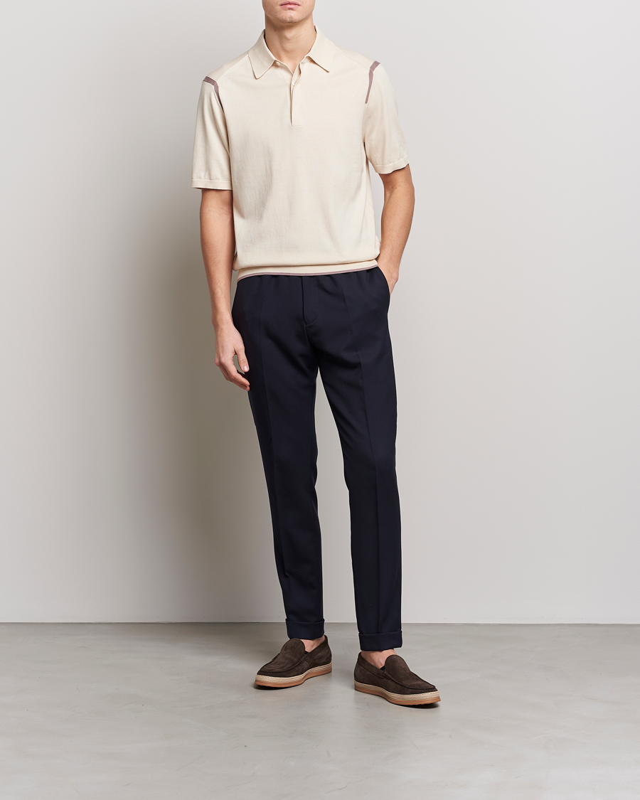 Homme | Polos | Paul Smith | Organic Cotton Polo Off White