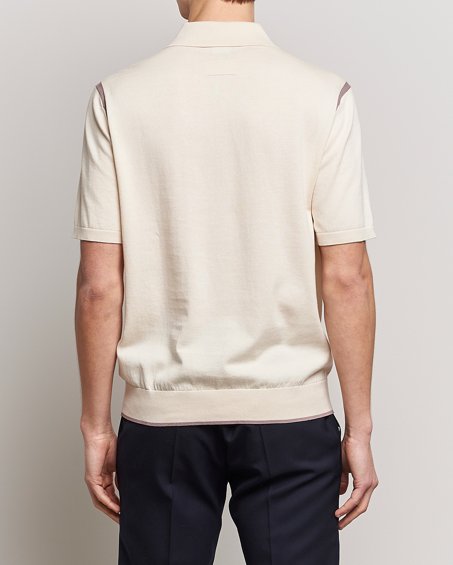 Homme | Polos | Paul Smith | Organic Cotton Polo Off White