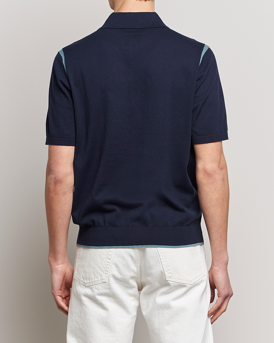 Homme | Polos | Paul Smith | Organic Cotton Polo Dark Navy