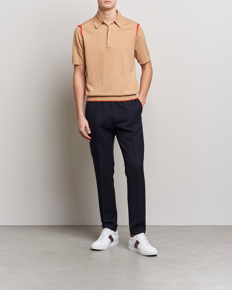 Homme | Polos | Paul Smith | Organic Cotton Polo Light Beige