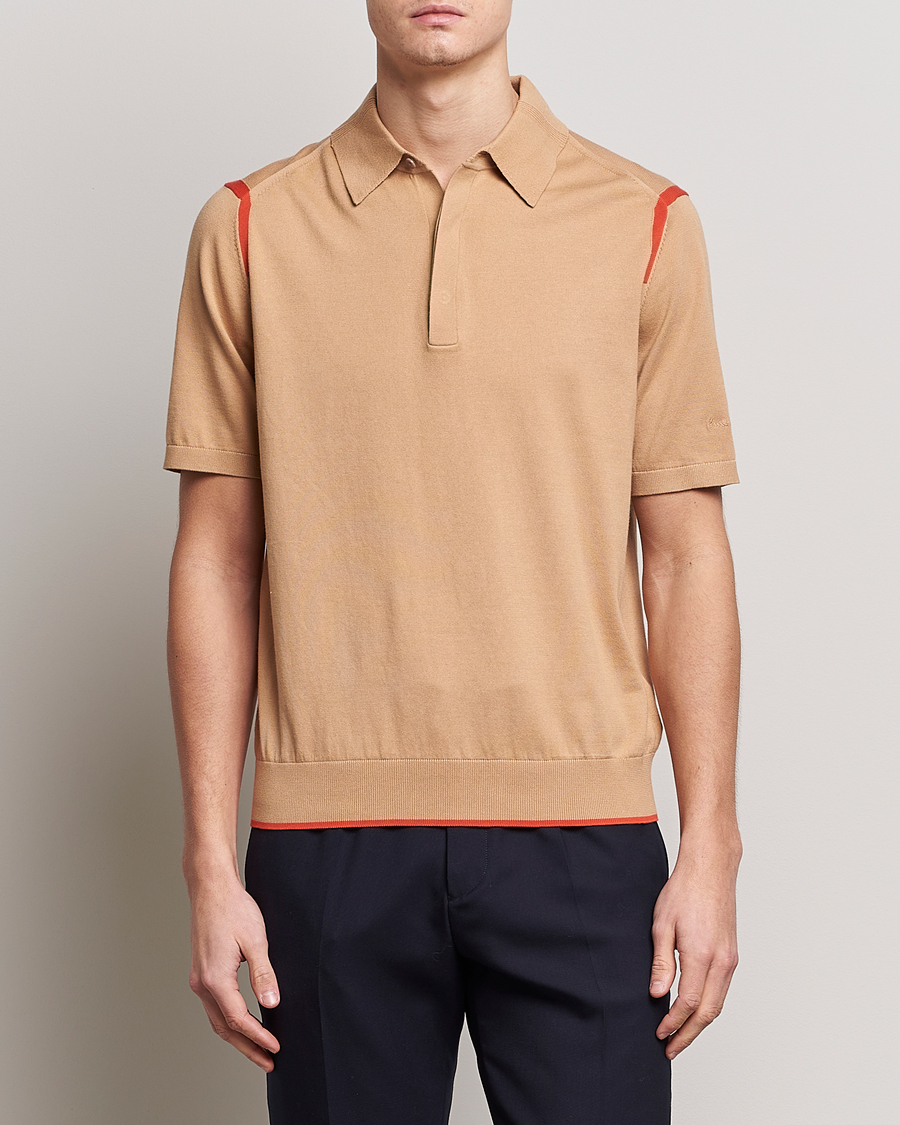 Homme | Polos | Paul Smith | Organic Cotton Polo Light Beige