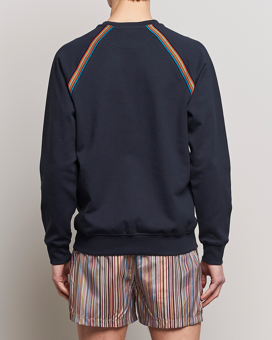 Homme | Pulls Et Tricots | Paul Smith | Raglan Cotton Sweatshirt Dark Navy
