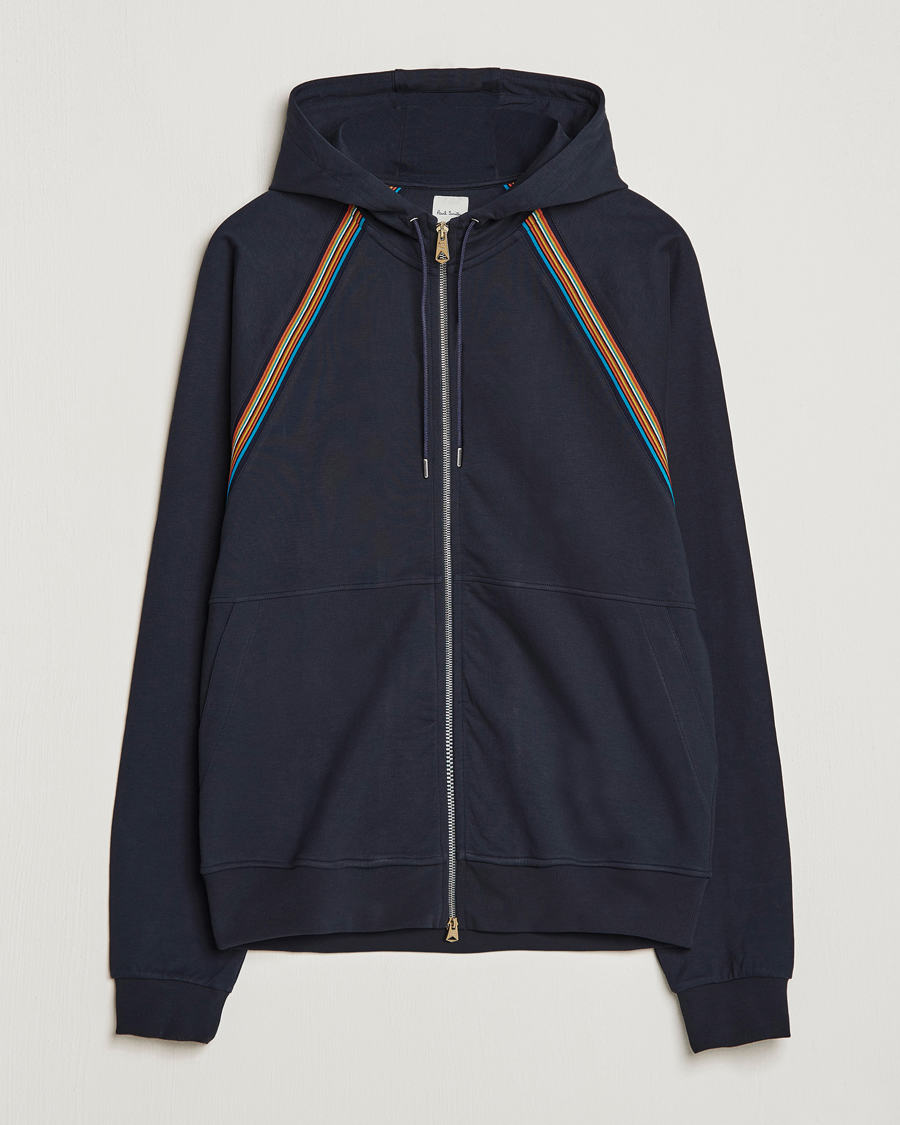 Homme | Pulls Et Tricots | Paul Smith | Hooded Cotton Sweatshirt Dark Navy