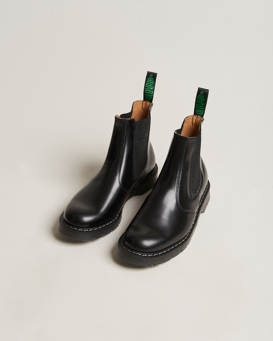 Homme | Chaussures d'hiver | Solovair | Dealer Boot Black Shine