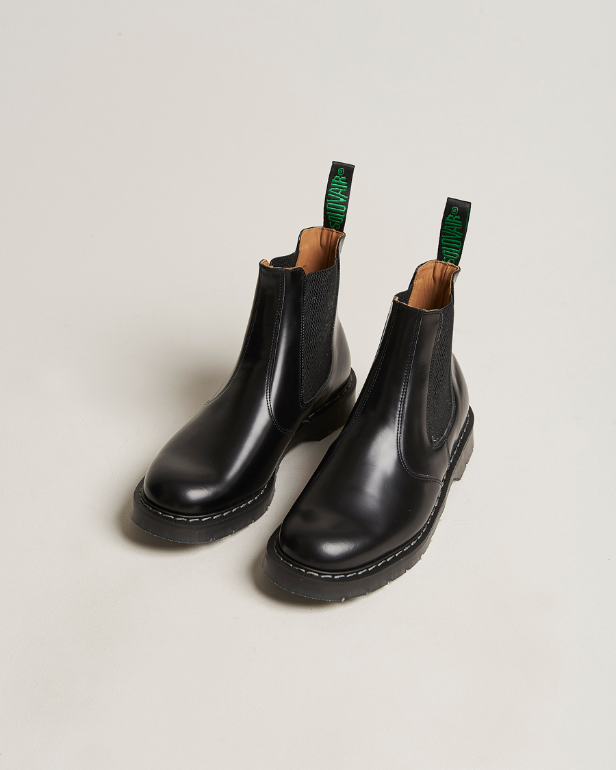 Homme | Bottes | Solovair | Dealer Boot Black Shine