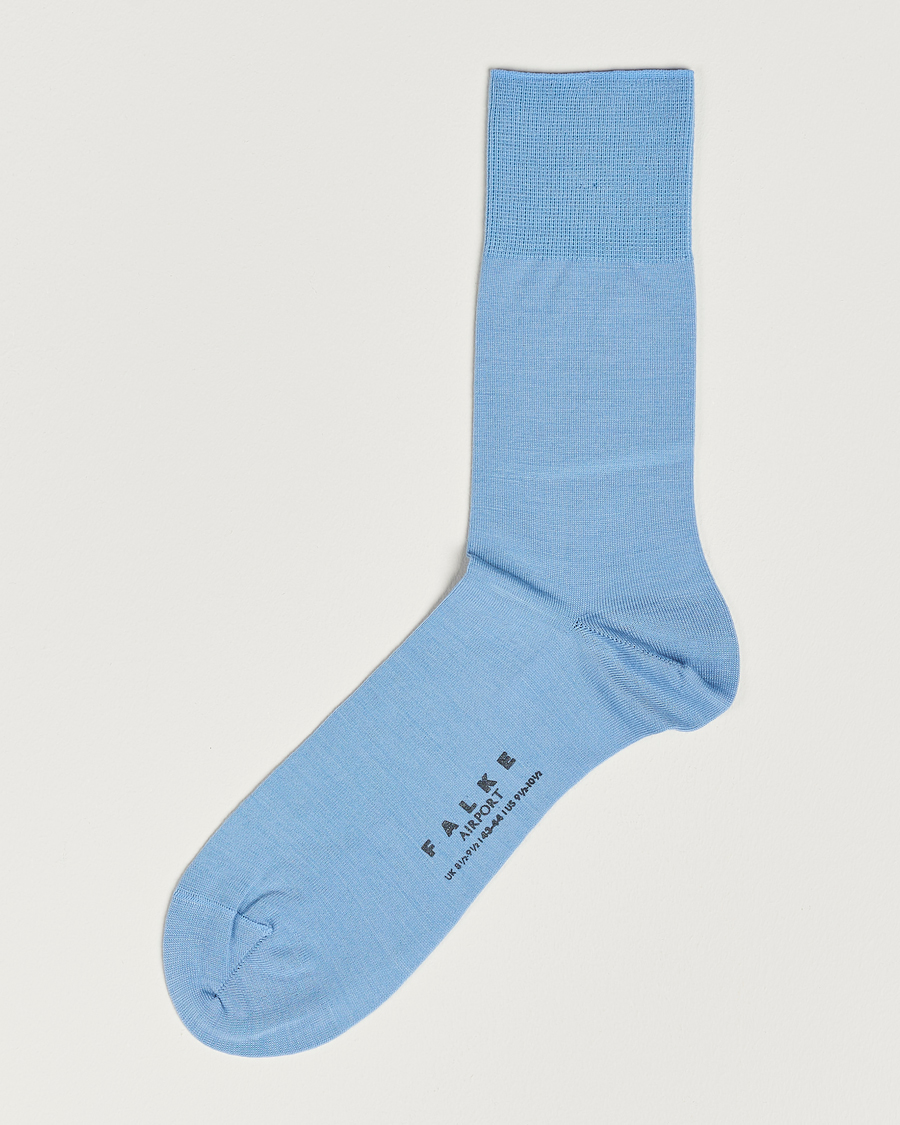 Homme | Sous-Vêtements Et Chaussettes | Falke | Airport Socks Cornflower Blue