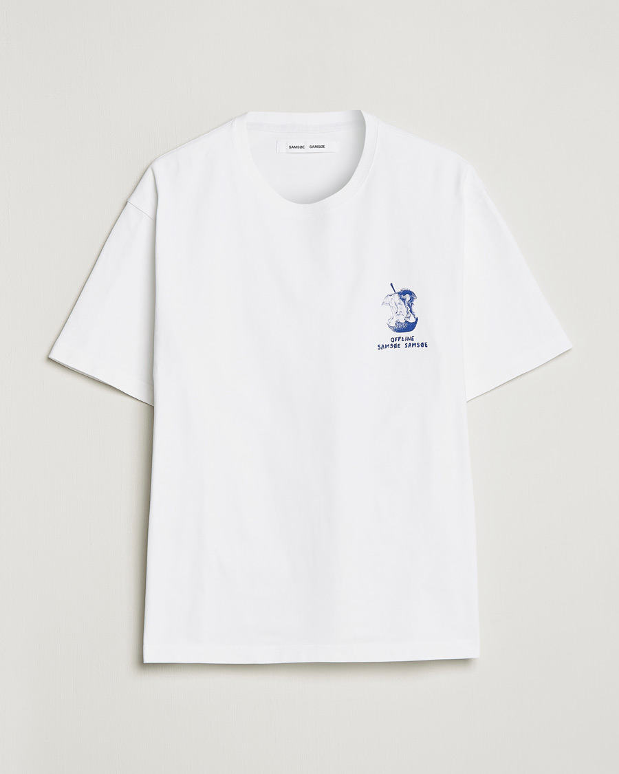 Homme | T-shirts | Samsøe Samsøe | Samsøe & Samsøe Gone Fishing T-Shirt Bottle Flower