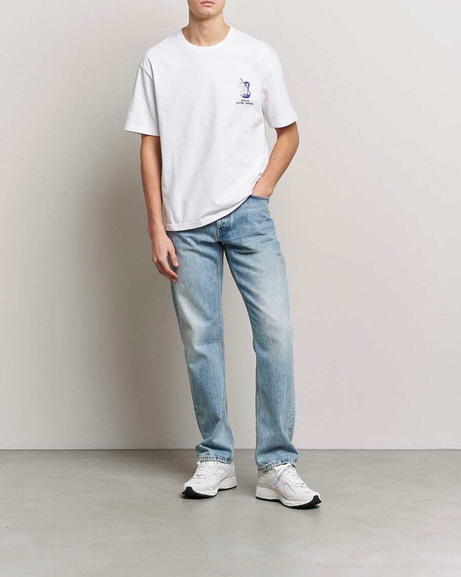 Homme | T-shirts | Samsøe Samsøe | Samsøe & Samsøe Gone Fishing T-Shirt Bottle Flower