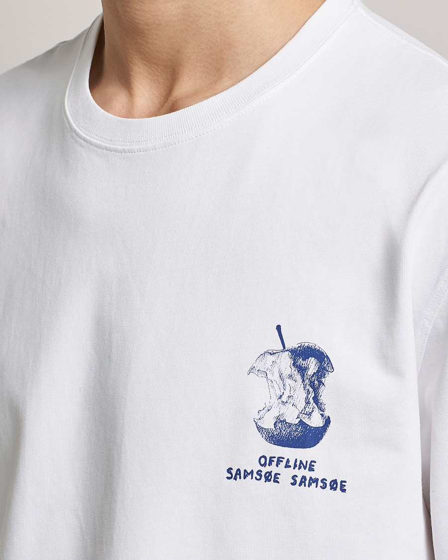 Homme | T-shirts | Samsøe Samsøe | Samsøe & Samsøe Gone Fishing T-Shirt Bottle Flower