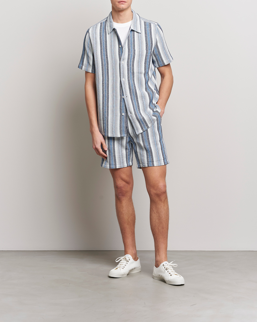 Homme | Shorts | Samsøe Samsøe | Samsøe & Samsøe Jabari Shorts Blue Stripe