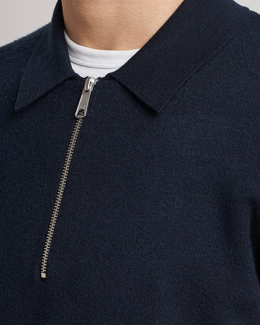 Homme | Pulls Et Tricots | Samsøe Samsøe | Samsøe & Samsøe Guna Half Zip Sweater Salute