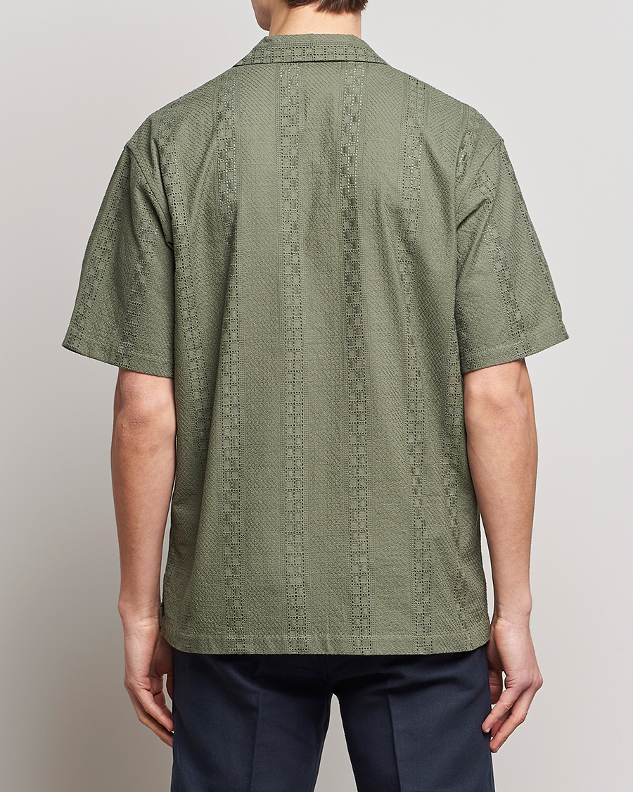 Homme | Chemises | Samsøe Samsøe | Samsøe & Samsøe Emerson Cotton Short Sleeve Shirt Beetle