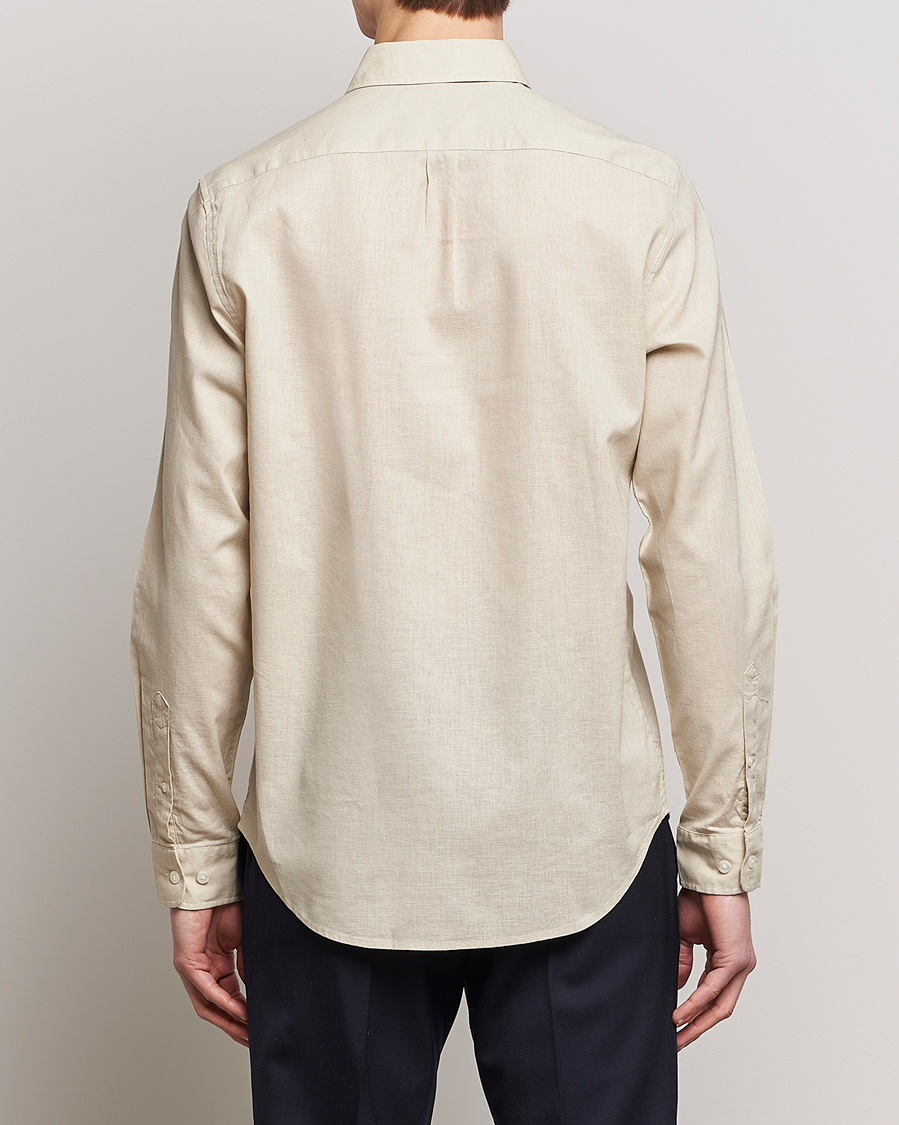 Homme | Chemises | Samsøe Samsøe | Samsøe & Samsøe Liam Linen Cotton Shirt Oatmeal