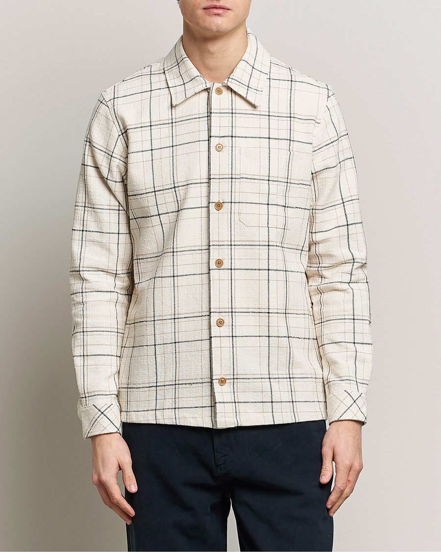 Homme | Chemises | Samsøe Samsøe | Samsøe & Samsøe Taka Overshirt Oatmeal