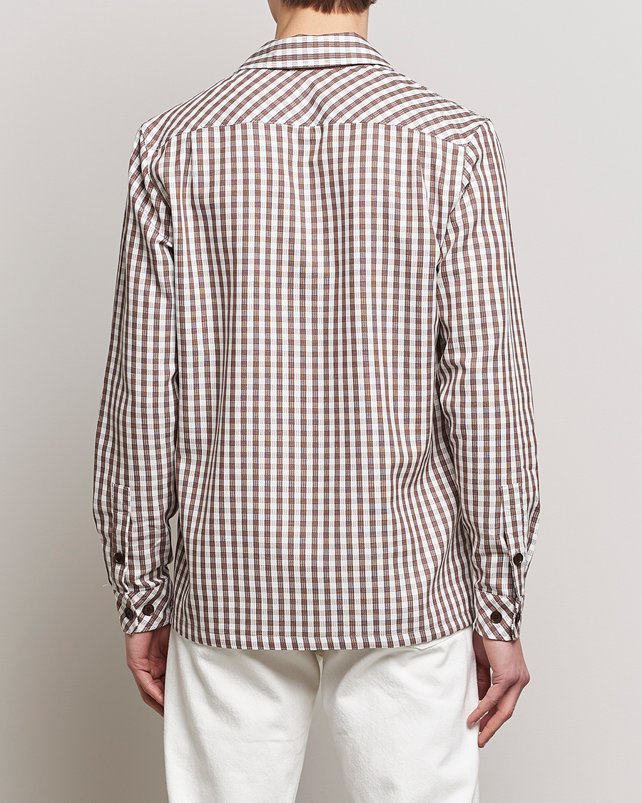 Homme | Chemises | Samsøe Samsøe | Samsøe & Samsøe Taka Cotton Lyocell Overshirt Dark Earth