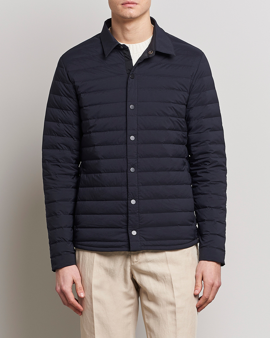 Homme | Manteaux Et Vestes | UBR | Super Sonic Shirt Jacket Navy