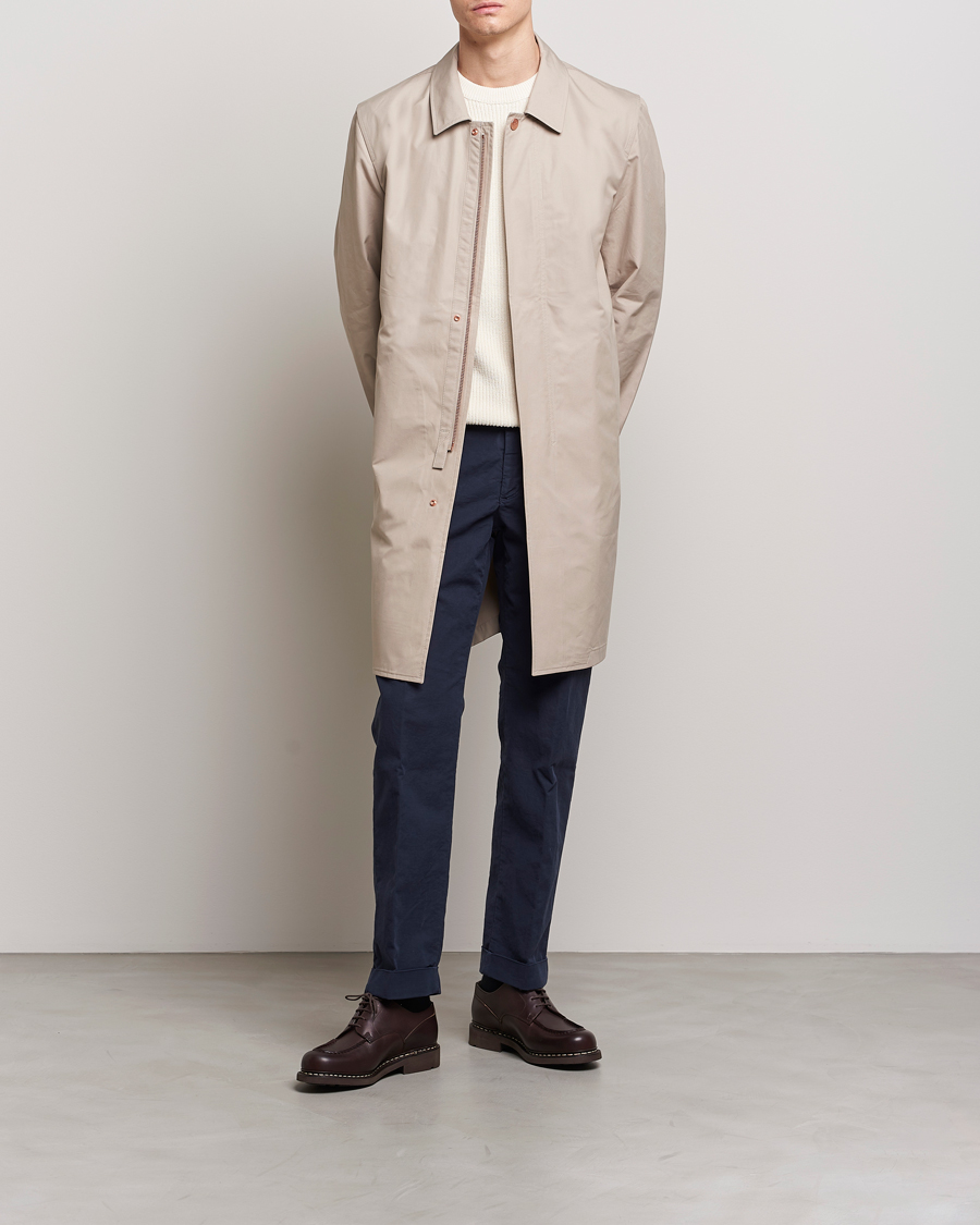 Homme | Manteaux Et Vestes | Private White V.C. | Unlined Cotton Ventile Mac Coat 3.0 Plaza Taupe