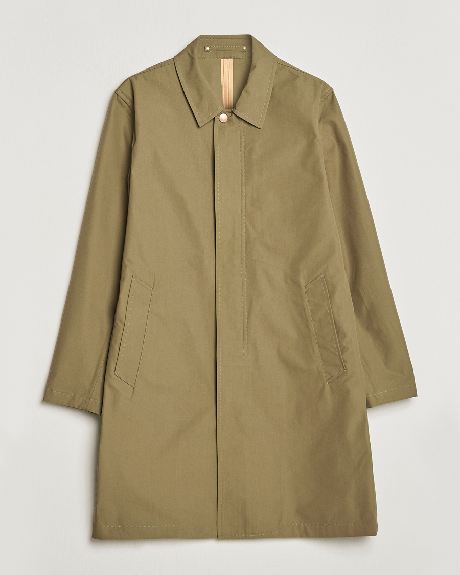 Homme | Manteaux Et Vestes | Private White V.C. | Unlined Cotton Ventile Mac Coat 3.0 Sage